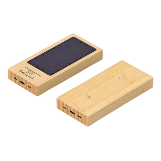 Interstellar 8000mAh Bamboo Solar Power Bank