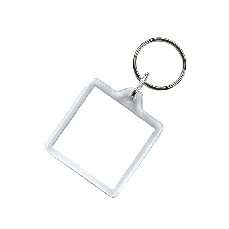 Square Key Rings Square Acrylic Keyring - The Up Shop – Very Exciting Things Ltd.