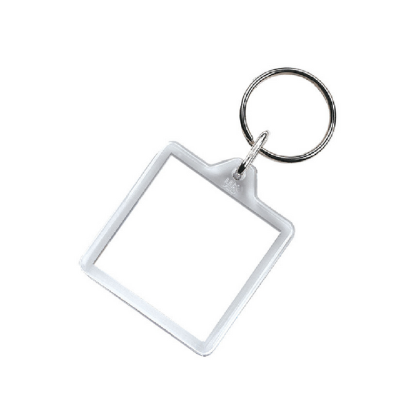 Square Keyring Square Acrylic Keyring - The Up Shop – Very Exciting Things Ltd.