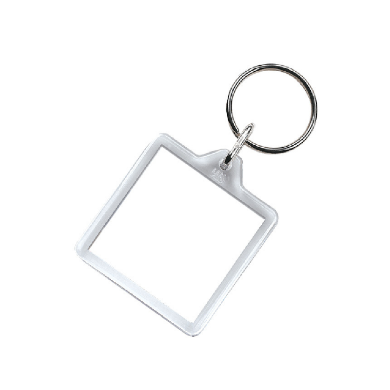 Square Acrylic Keyring