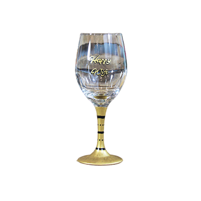 Tipsy - Wine Glass - Happy Wife