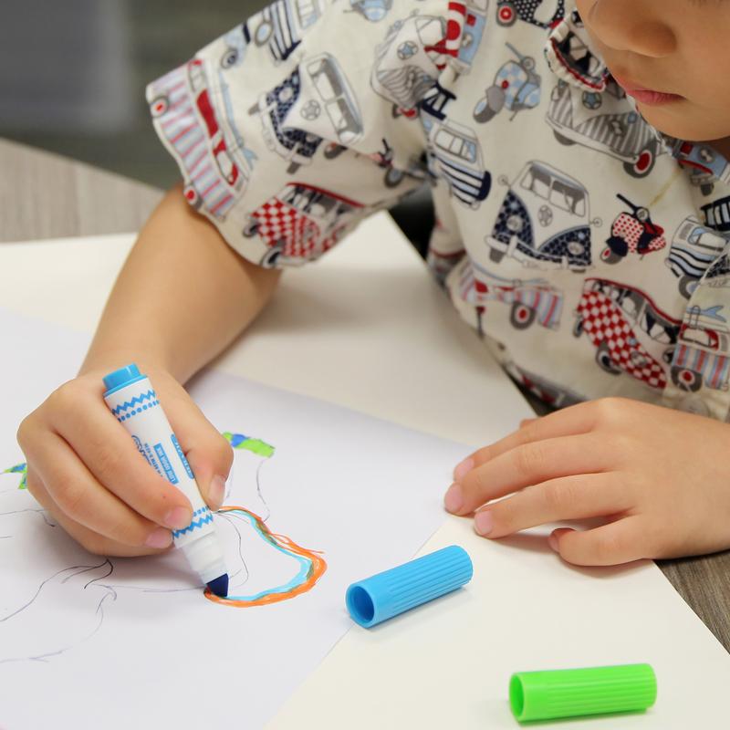 BAZIC Broad Line Mini Washable Markers (10/Pack)