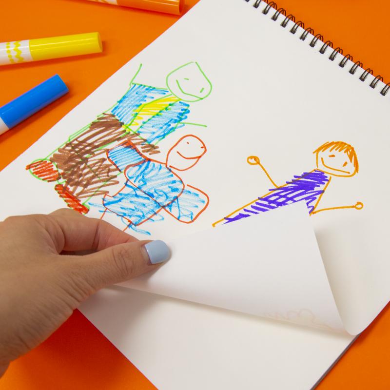BAZIC Broad Line Mini Washable Markers (10/Pack)
