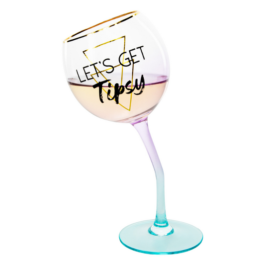 Pavilion 11oz Tipsy Stemmed Wine Glass