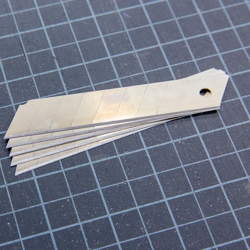 BAZIC Replacement Cutter Blades w/ Tube (8/Tube)