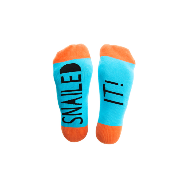 Pavilion Unisex Cotton Blend Socks - Snailed It