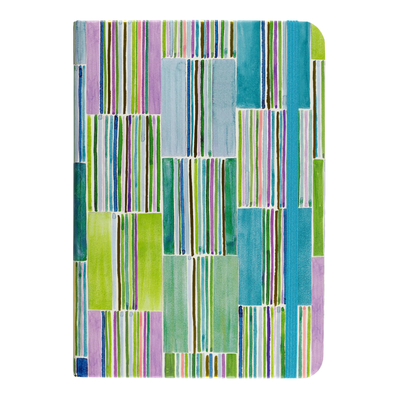 Peter Pauper Hampton Stripes Journal - 5" x 7"