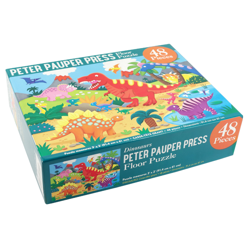 Peter Pauper Dinosaur 48 Piece Kids' Floor Puzzle