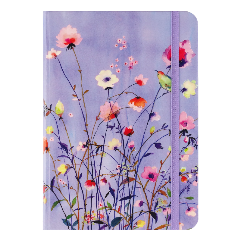 Peter Pauper Lavender Wildflowers Journal - 5" x 7"