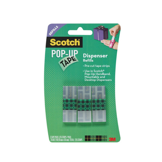 3M Scotch 3/4 X 2" Pop-Up Handband Tape Refills