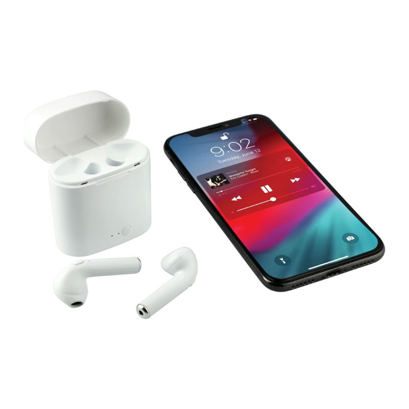 True Wireless Earbuds in Charger/Power Case