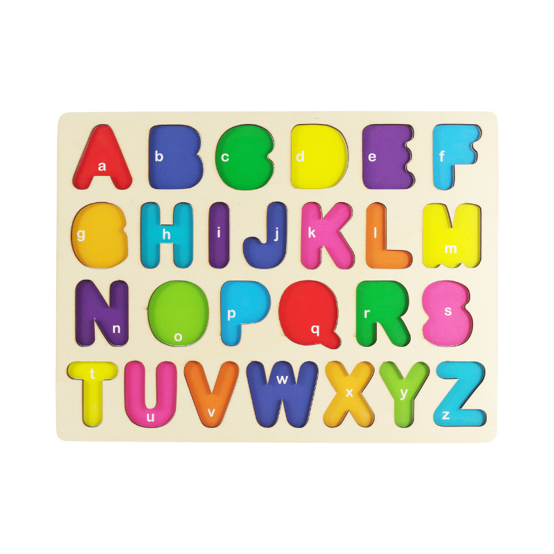 Peter Pauper Wooden Alphabet Puzzle