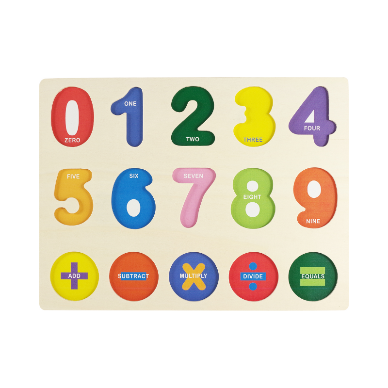 Peter Pauper Wooden Numbers Puzzle