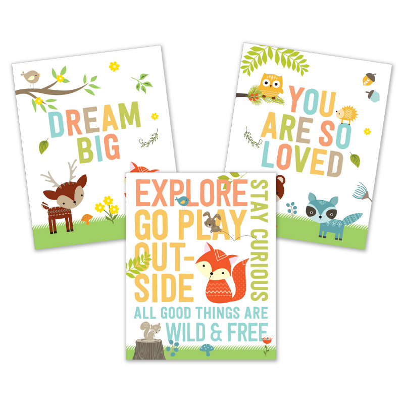 Peter Pauper Woodland Friends Art Prints