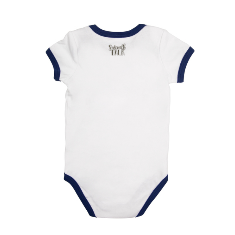 Pavilion Navy Trimmed Onesie - Picked Up