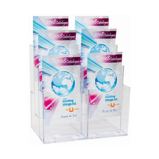 6 Pocket Brochure Holder