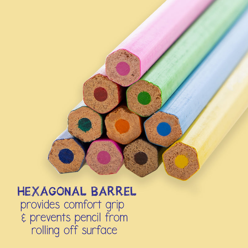 BAZIC Colored Pencils (18/Pack)