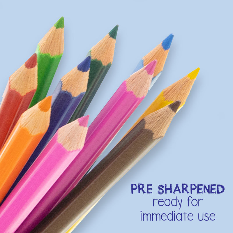 BAZIC Colored Pencils (18/Pack)