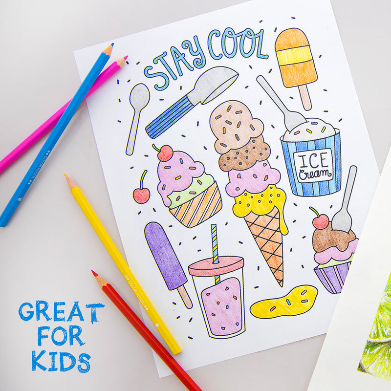 BAZIC Colored Pencils (18/Pack)