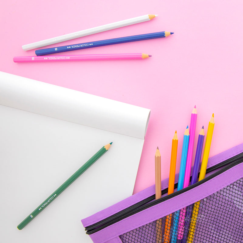 BAZIC Colored Pencils (18/Pack)
