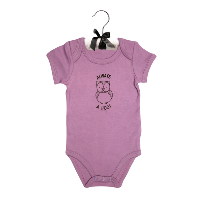 Pavilion Plum Onesie - Owl