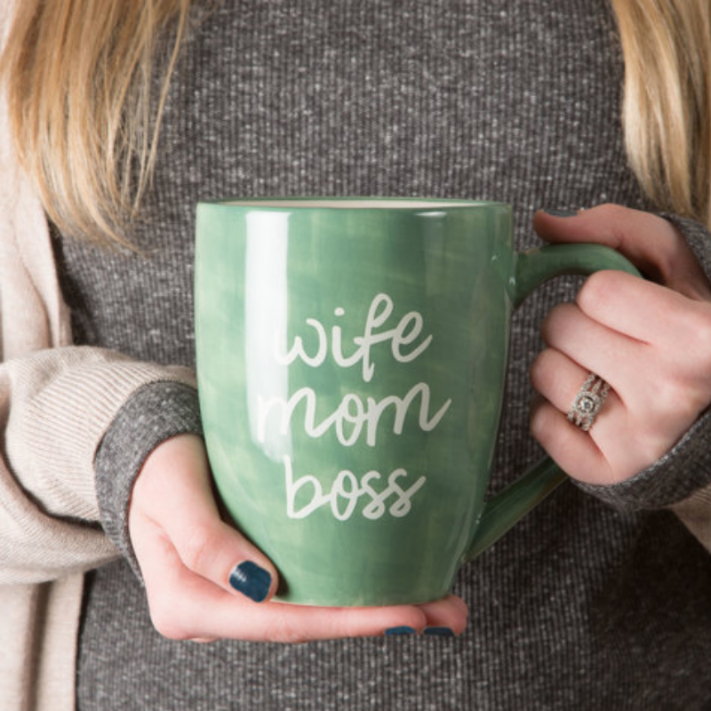 Pavilion 20oz Coffee Cup - Wife, Mom, Boss