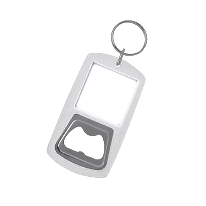 Acrylic Bottle Opener Keyring