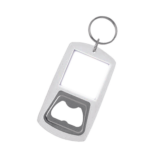 Acrylic Bottle Opener Keyring
