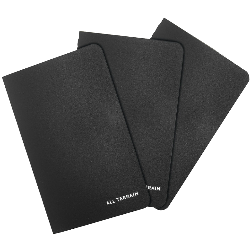 Peter Pauper All Terrain 3pc Waterproof Notebook Set