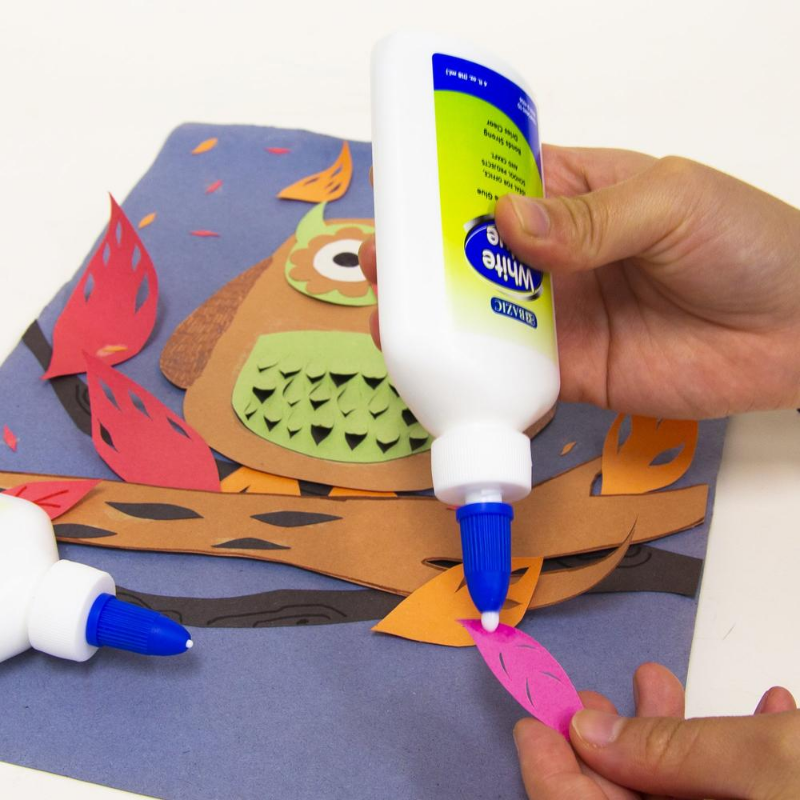 BAZIC 1.25 Oz. (37mL) White Glue (2/Pack)