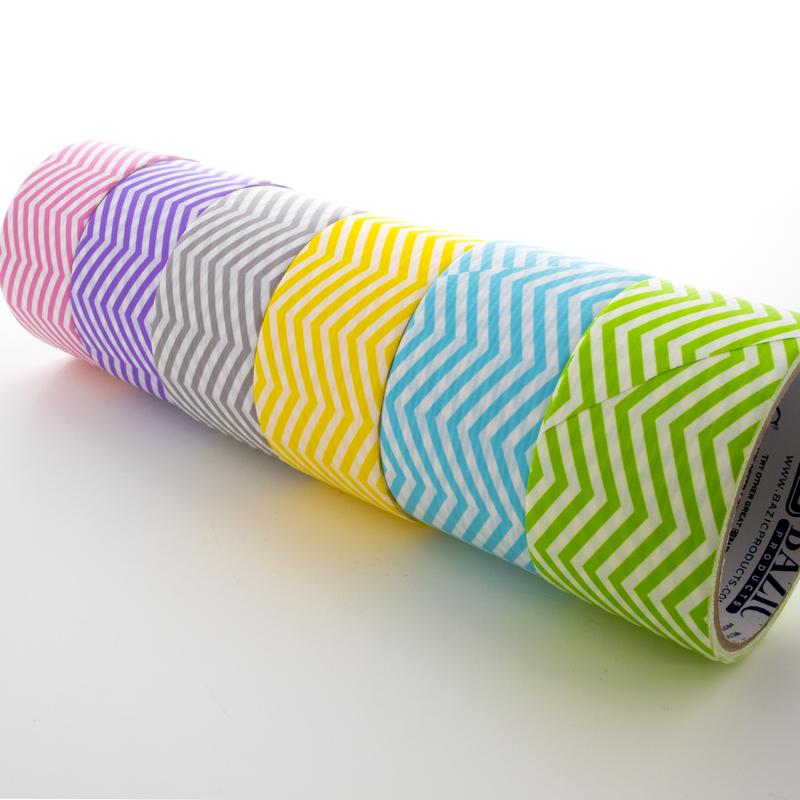 BAZIC 1.88" X 5 Yards Chevron Series Duct Tape