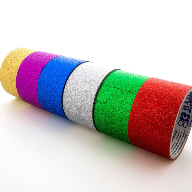 BAZIC 1.88" X 3 Yards Glitter Tape