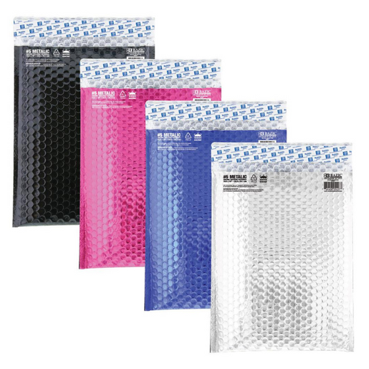 BAZIC 10.5" x 15" (#5) Metallic Bubble Mailer