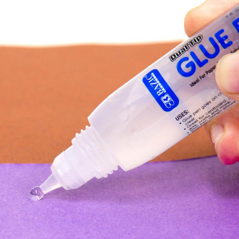BAZIC 1 Oz. (29.5 mL) Dual Tip Glue Pen