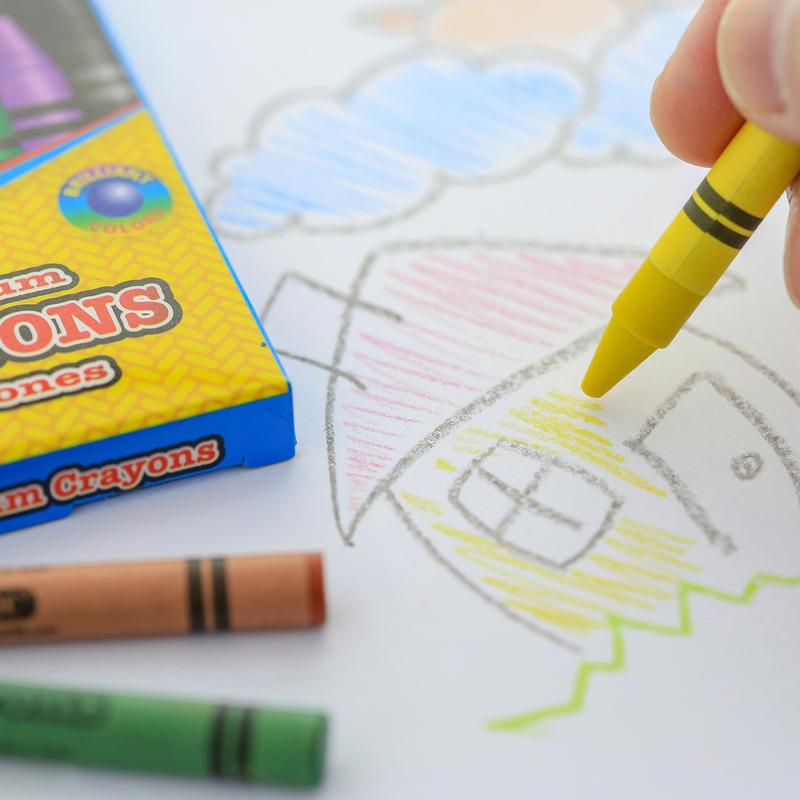 BAZIC Premium Crayons (24/Pack)
