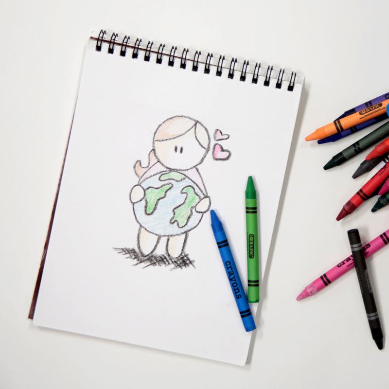 BAZIC Premium Crayons (24/Pack)