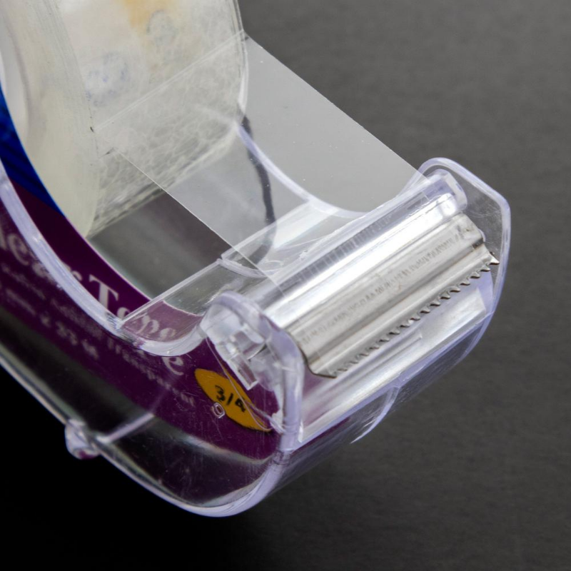 BAZIC 3/4" X 1296" Crystal Clear Tape w/ Dispenser