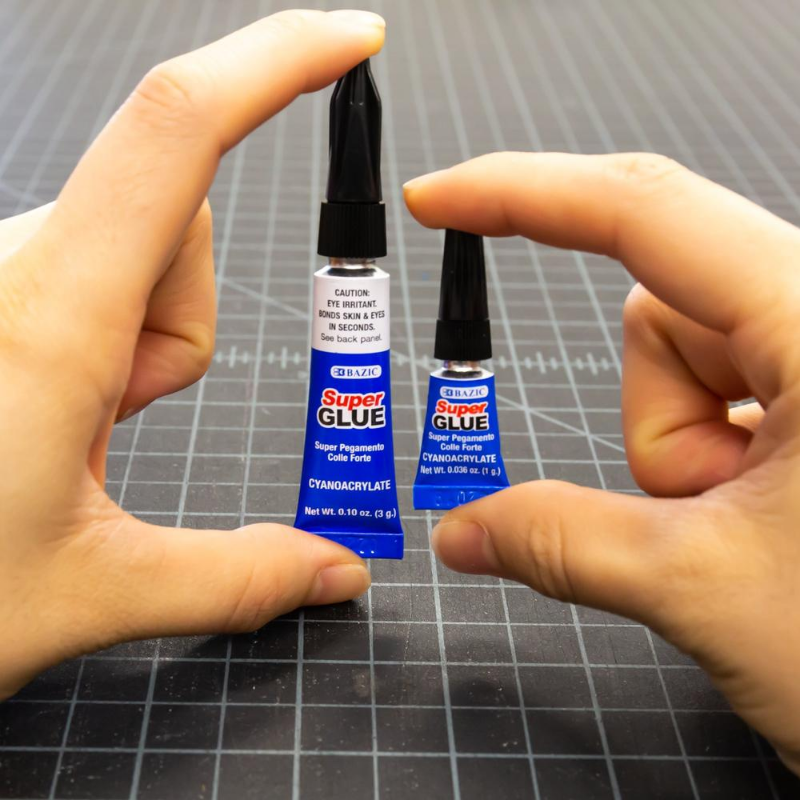 BAZIC 3g / 0.10 Oz. Super Glue (4/Pack)