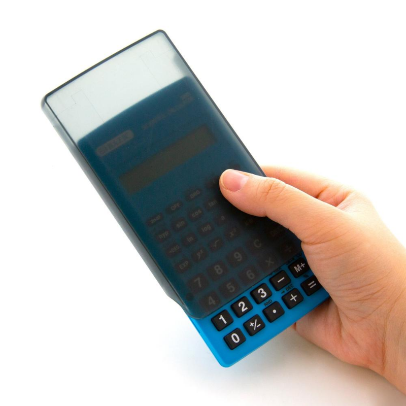 BAZIC 56 Function Scientific Calculator w/ Slide-On Case