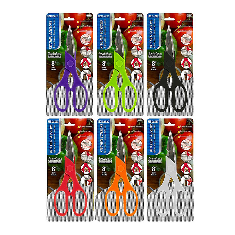 BAZIC 8 Kitchen Stainless Steel Scissors The Up Shop Very Exciting bazic-8-kitchen-stainless-steel-scissors-the-up-shop-very-exciting