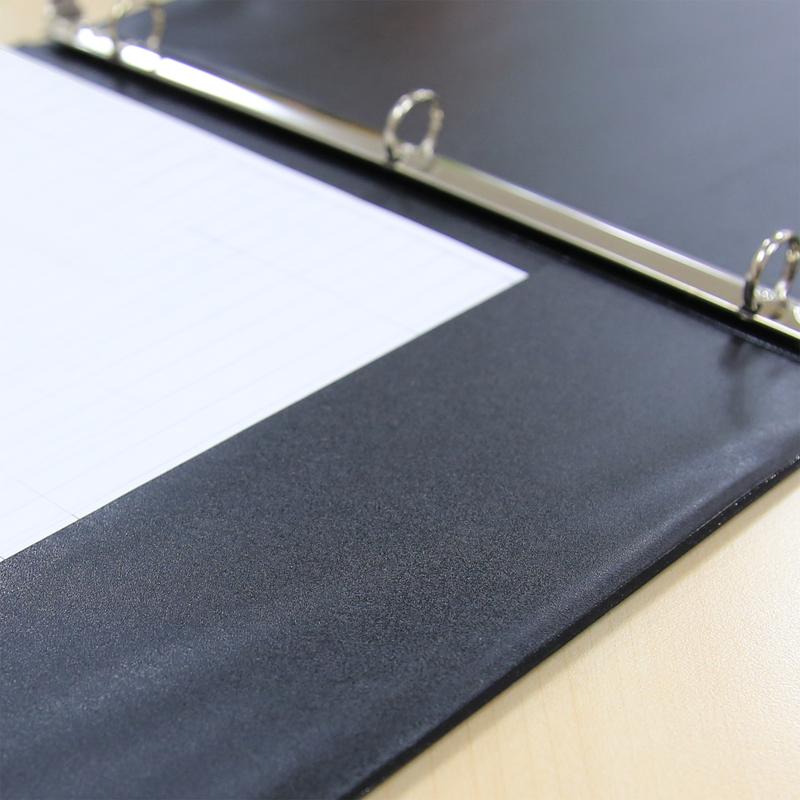 BAZIC 1" Asst. Color 3-Ring View Binder w/ 2-Pockets