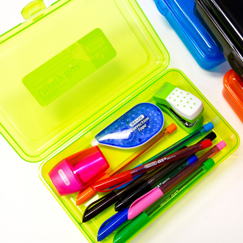 BAZIC Basix Multipurpose Utility Box / Pencil Case