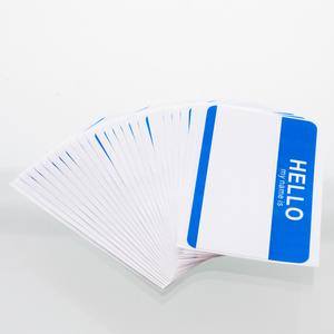 BAZIC "HELLO my name is" Name Badge Label (25/Pack)