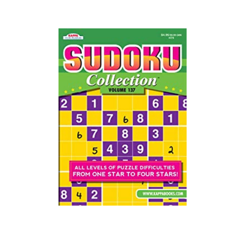 BAZIC KAPPA Sudoku Collection Puzzle Book