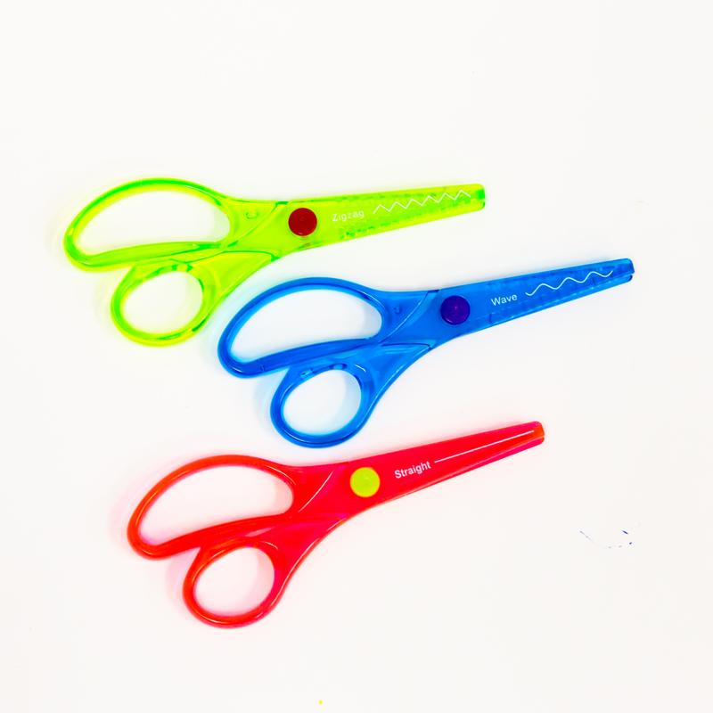 BAZIC 5 1/2" Kid's Safety Scissors (2/Pack)