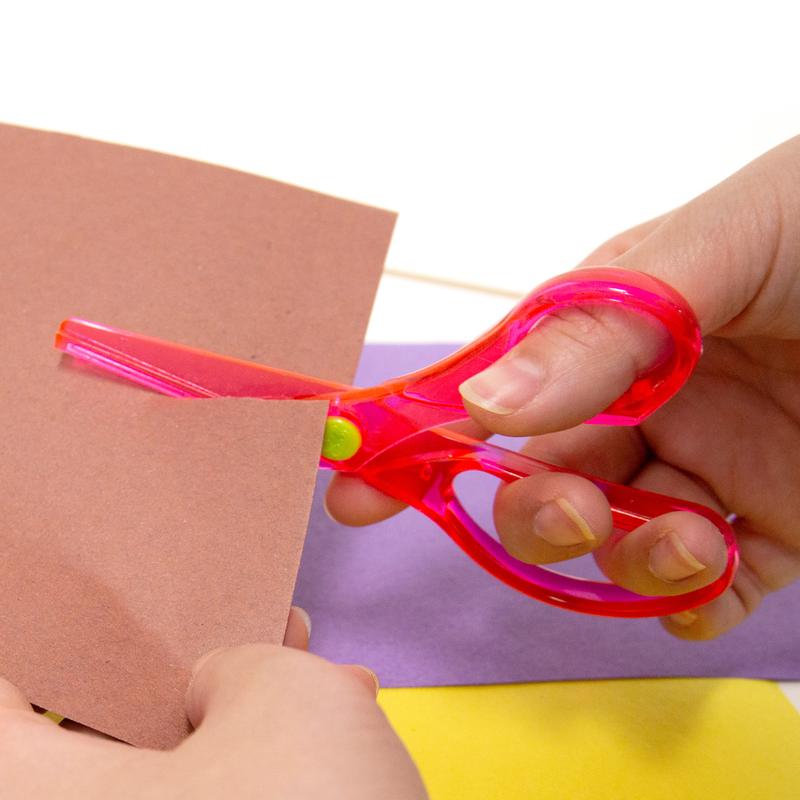 BAZIC 5 1/2" Kid's Safety Scissors (2/Pack)