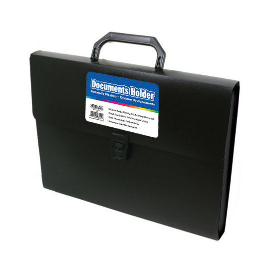 BAZIC Letter Size Document Case w/ Handle