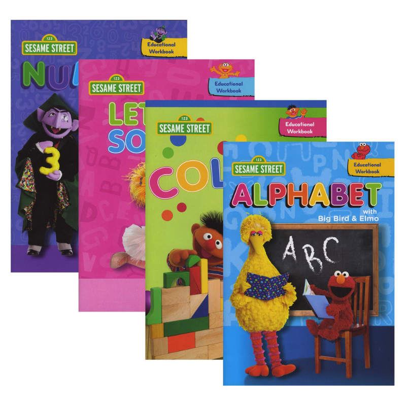 BAZIC SESAME STREET Workbooks The Up Shop Very Exciting Things Ltd bazic-sesame-street-workbooks-the-up-shop-very-exciting-things-ltd