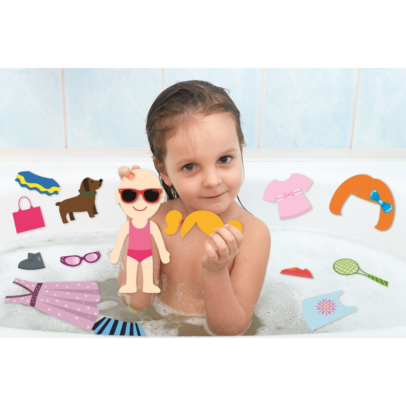 Buddy & Barney Bath Stickers – Dressing Up