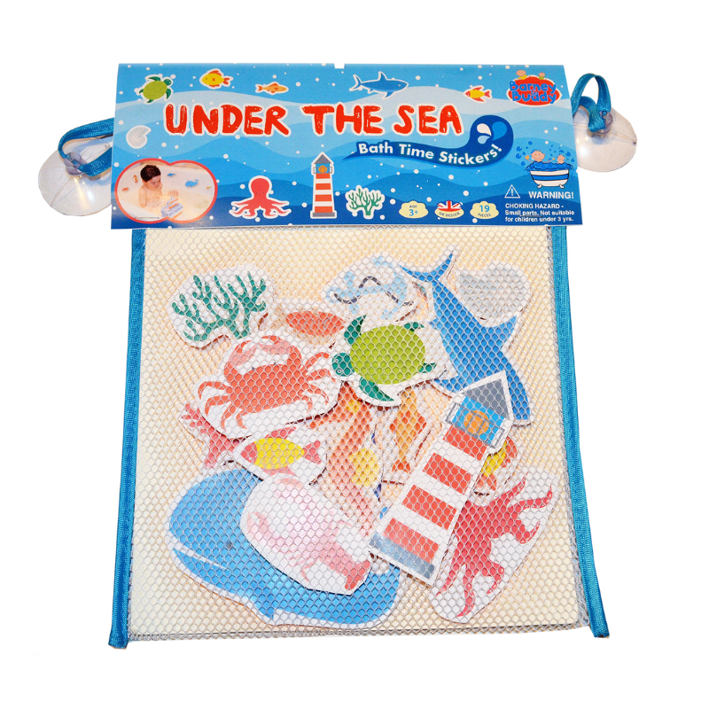 Buddy & Barney Bath Time Stickers - Under the Sea